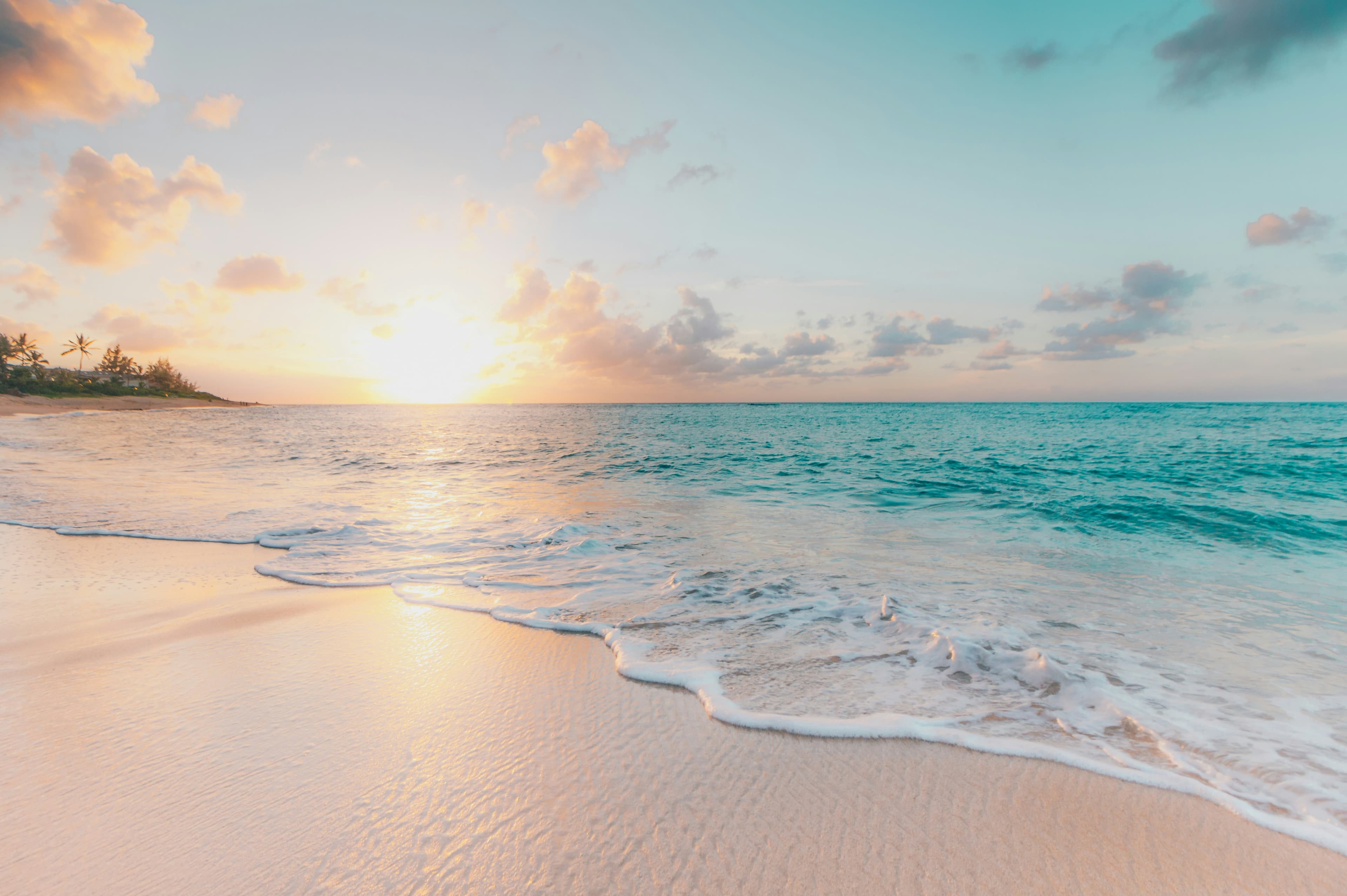 Turquoise shoreline